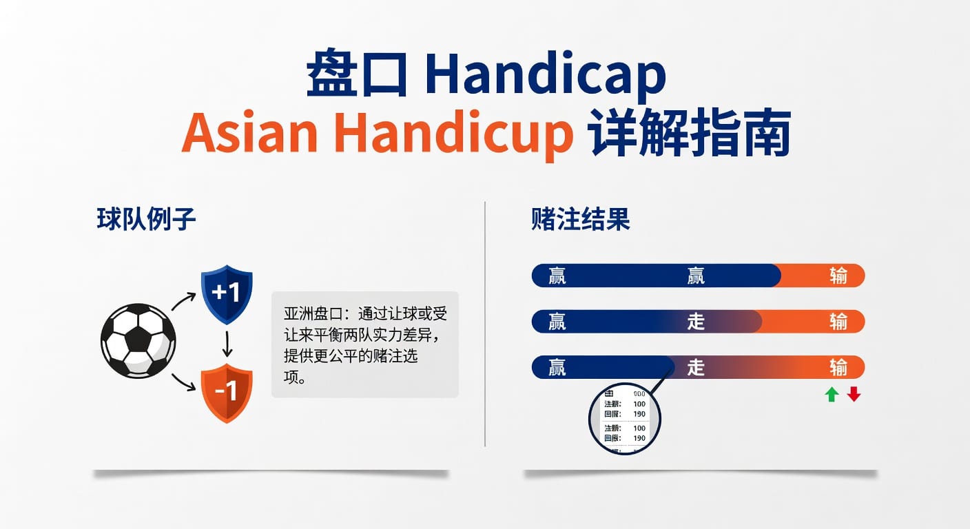盘口 handicap asian handicap 入门与实战判断