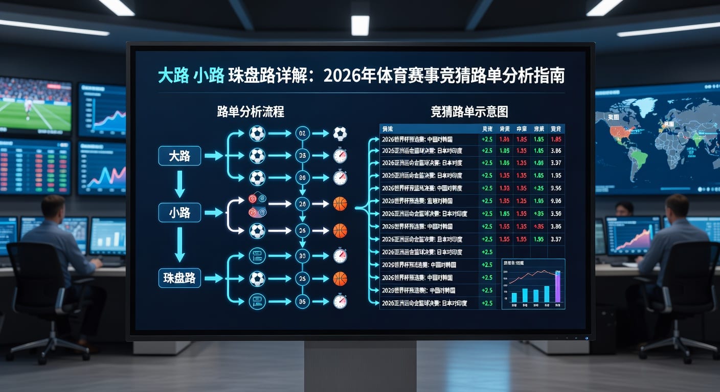 大路 小路 珠盘路盘口走势与实战判断