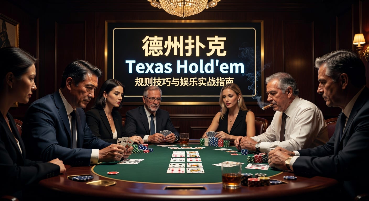 德州扑克 texas hold'em：规则、玩法与实战思路