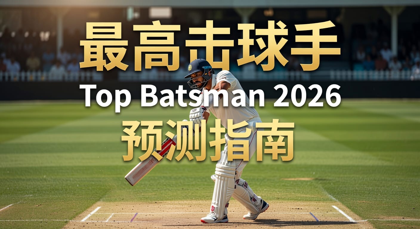 最高击球手 Top Batsman 赛前判断与数据观察