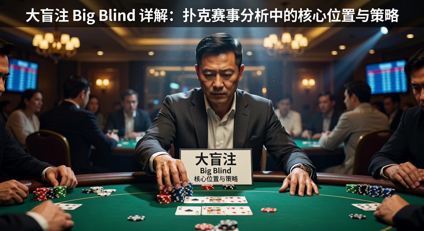 大盲注 big blind：规则、位置优势与实战判断