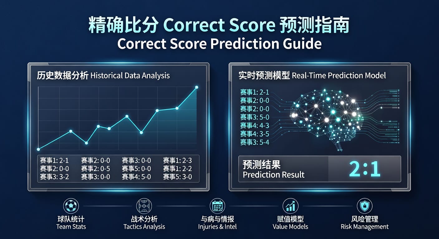 精确比分 correct score：投注技巧与实战分析